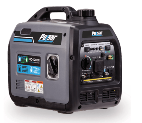 4000W Dual Fuel Inverter Generator with CO Alert, RV Ready & Parallel Capability